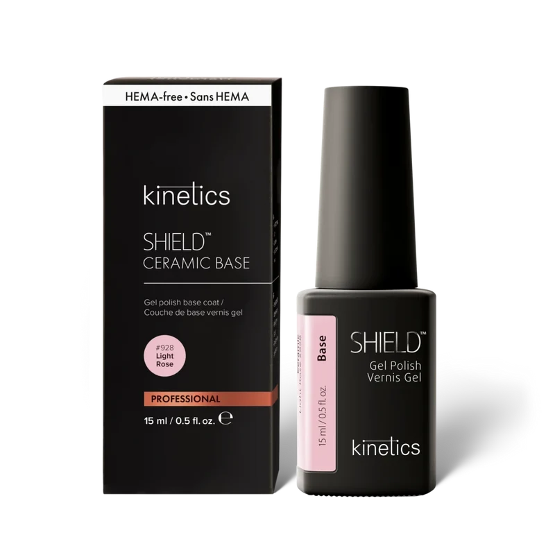 Neu Kinetics SHIELD Ceramic Base Light Rose Nr.928 15ml HEMA frei
