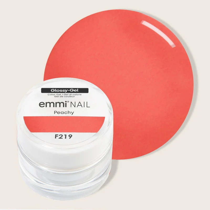Glossy Farbgel Peachy 5ml | F219