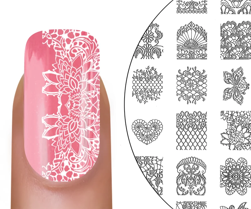 MoYou-London Stamping Schablone Bridal 06