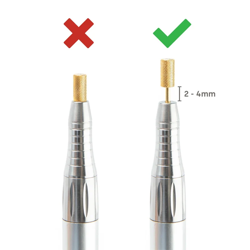 Nagelfräser Keramik-Bit medium