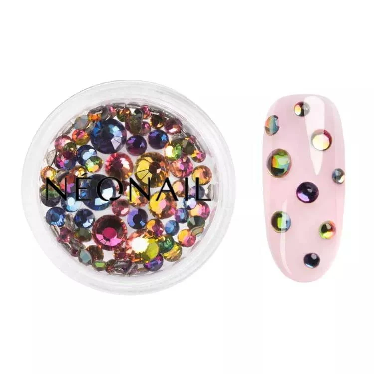 3D Nail Art - Strasssteine Neonail