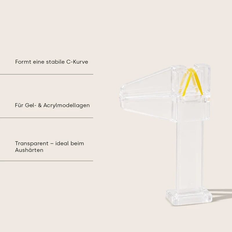 Pinchklemme, transparent