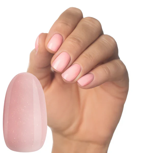 Luminary Pink with sparkle base coat gel nail polish "Bliss" multi flex 10ml or 30ml