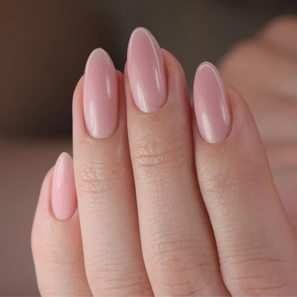Luminary Pink with sparkle base coat gel nail polish "Bliss" multi flex 10ml or 30ml