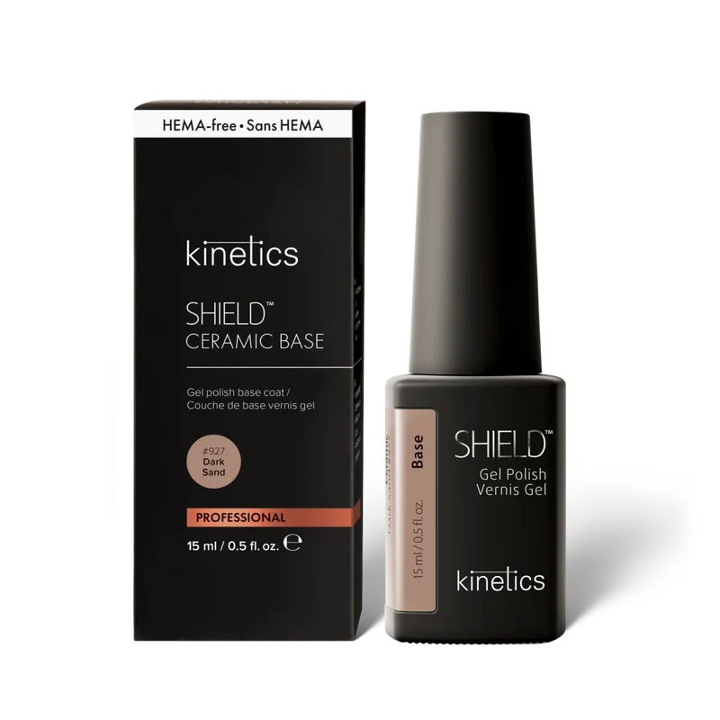 Neu Kinetics SHIELD Ceramic Base Dark Sand Nr.927 15ml HEMA frei