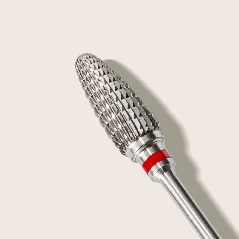 Nagelfräser Hartmetall Bit-Tropfenform fein