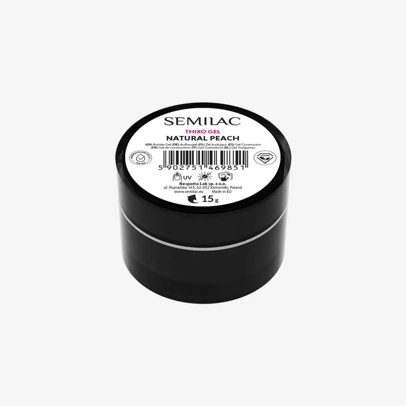 Natural Peach - Thixo Builder Gel 15ml SEMILAC
