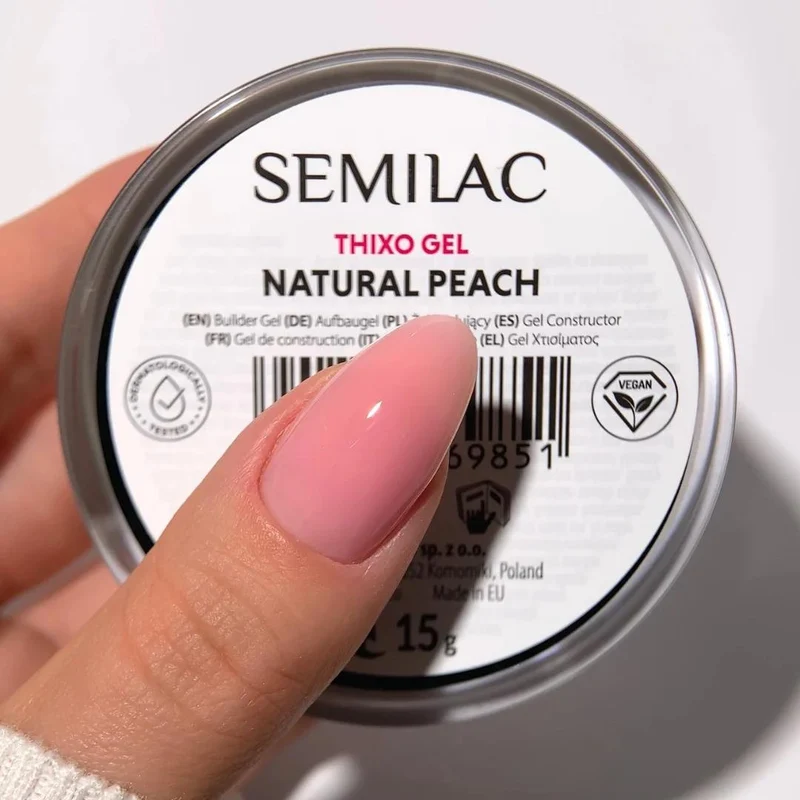 Natural Peach - Thixo Builder Gel 15ml SEMILAC