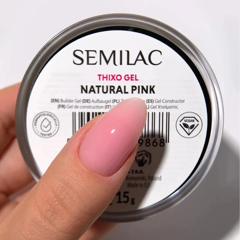 Natural Pink - Thixo Builder Gel 15ml SEMILAC