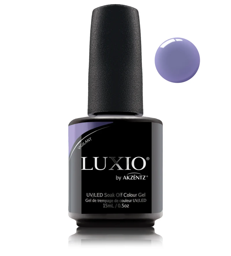 Luxio Vigilant Purple Gel nail polish