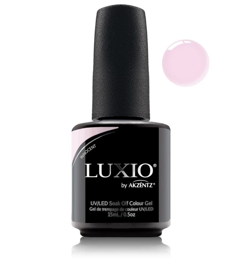 Luxio Innocent (sheer)Pink Gel nail polish