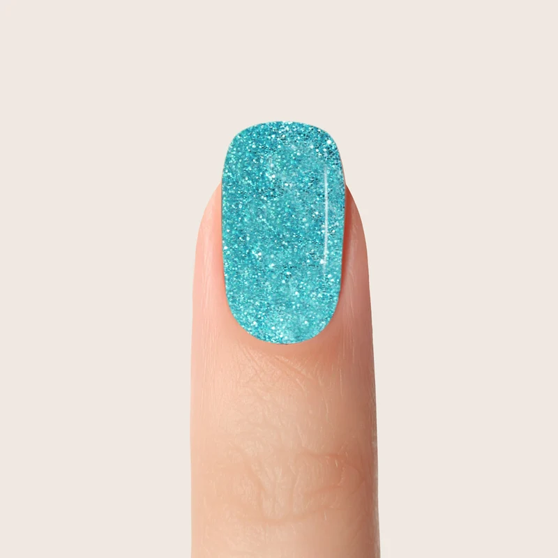 Glitter Farbgel Türkis 5ml | F274