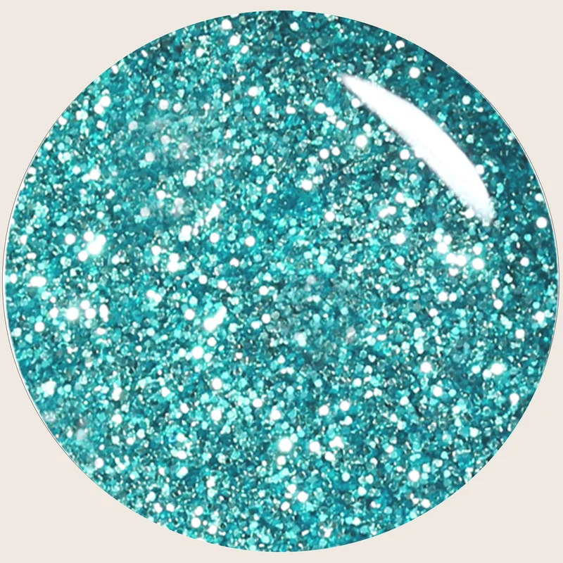 Glitter Farbgel Türkis 5ml | F274