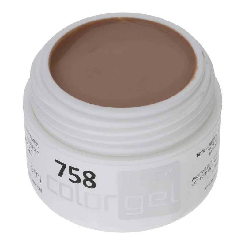 #758 Premium-PURE Color Gel 5ml Mokka Nude