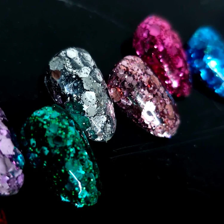 ICEGEL Magic mirror gel polish S201-S207