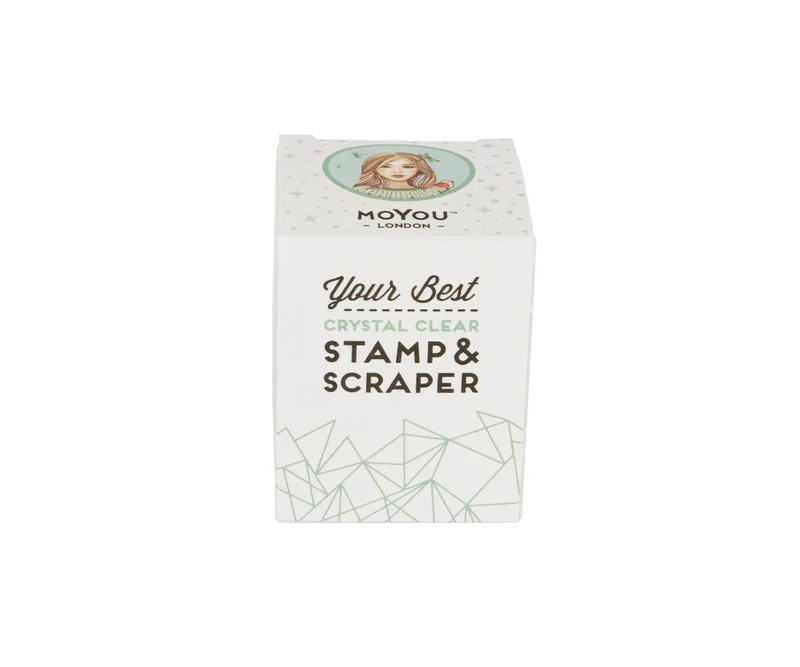 MoYou-London Crystal Clear Stamper und Scraper