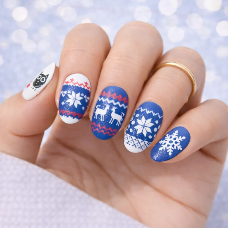 MoYou-London Schablone Festive 32