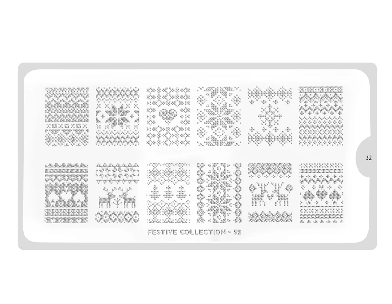 MoYou-London Schablone Festive 32