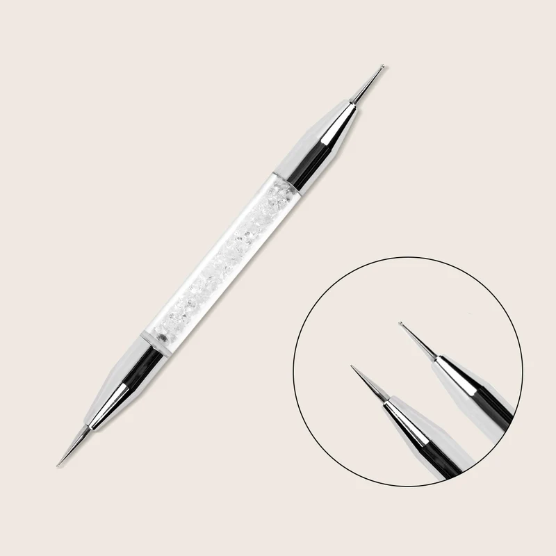 Diamond dotting white