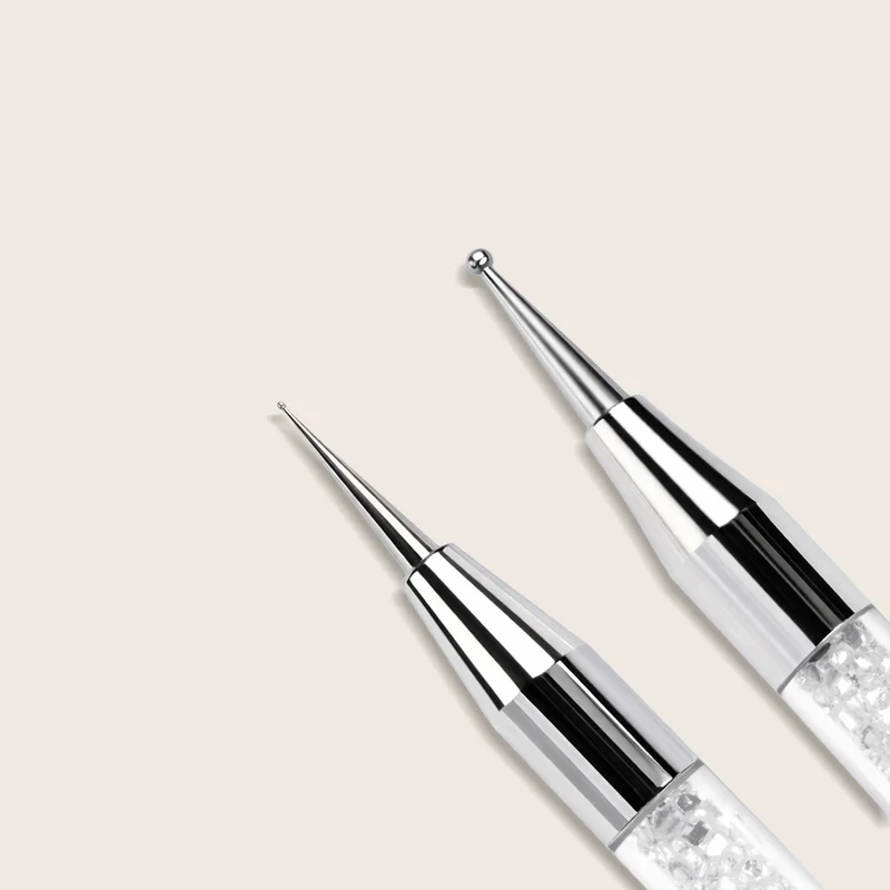 Diamond dotting white