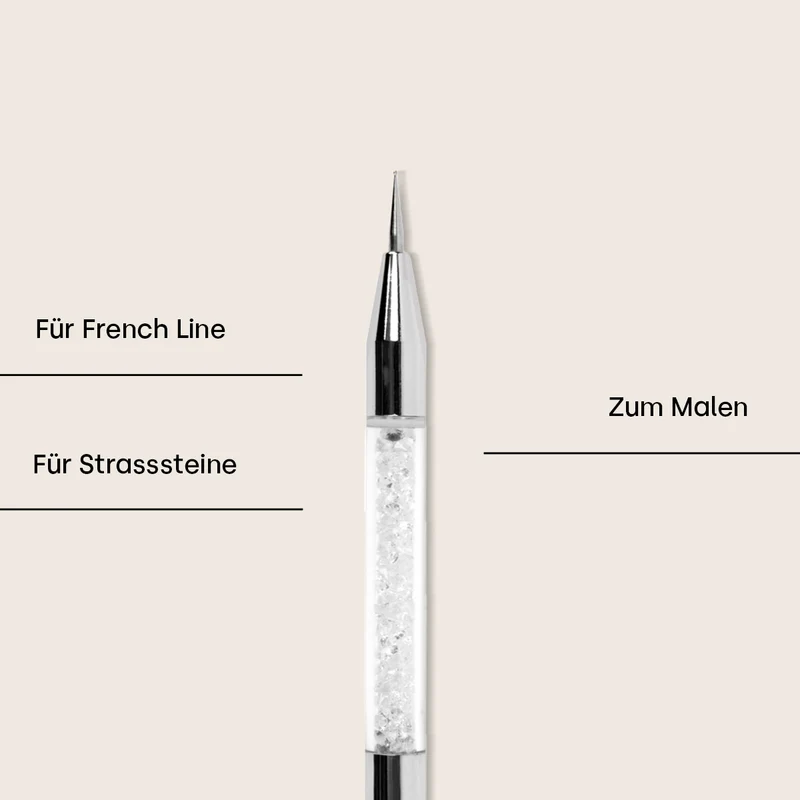 Diamond dotting white