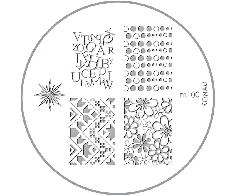 Konad-Schablone M100