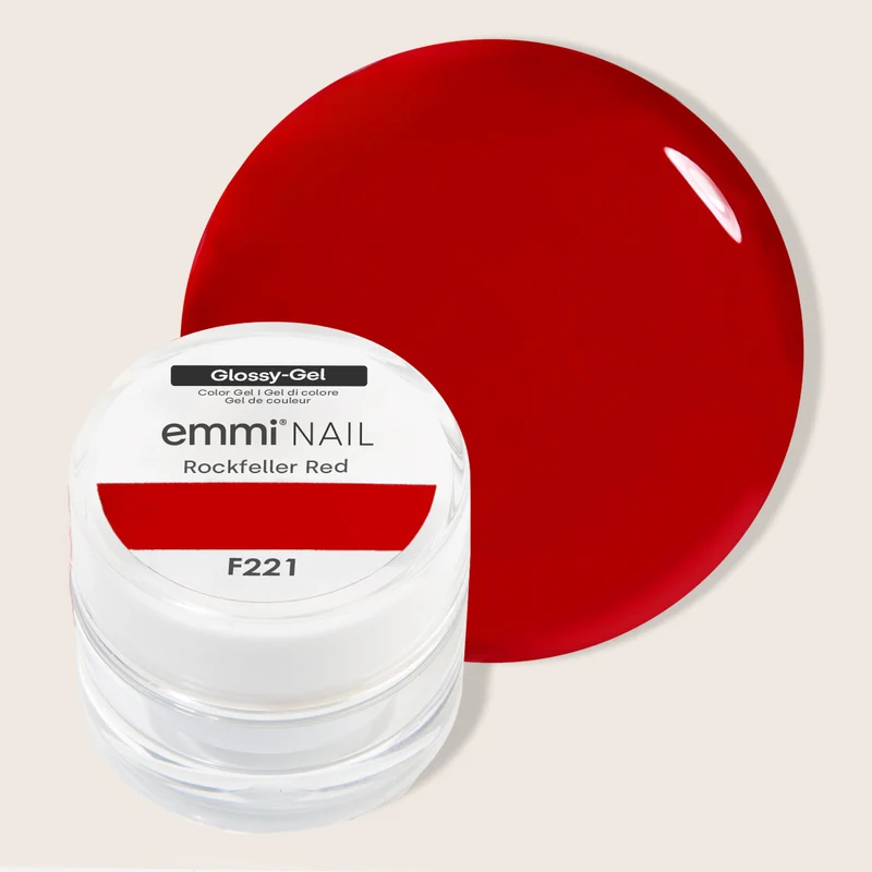 Glossy Farbgel Rockefeller red 5ml | F221