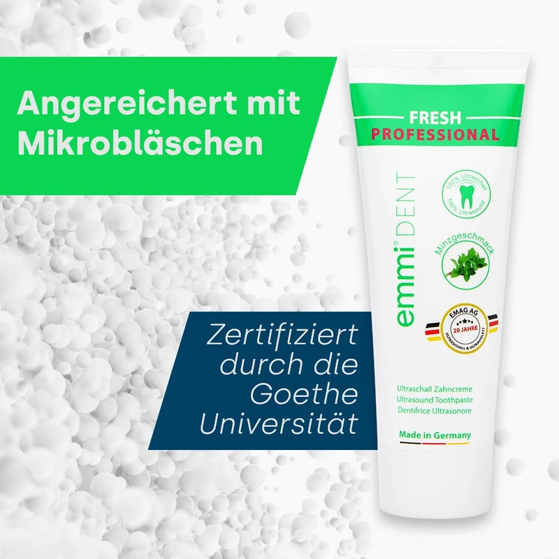 Emmi-dent Ultraschall-Zahncreme fresh 75ml
