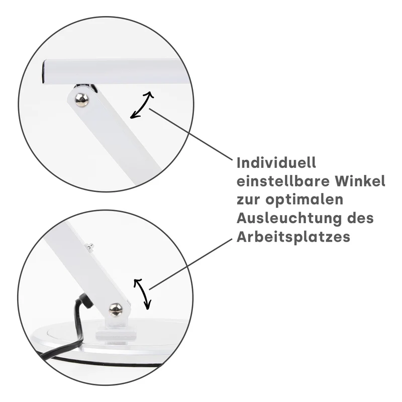 Arbeitsplatzleuchte Light LED - weiß