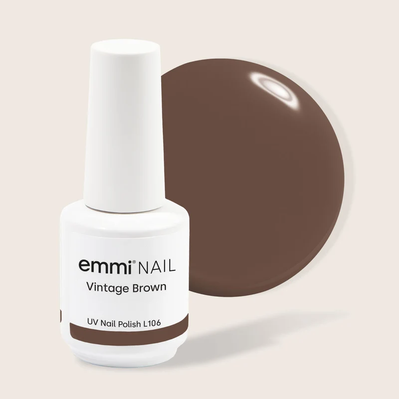 emmi Shellac UV-Lack Vintage Brown 15ml | L106