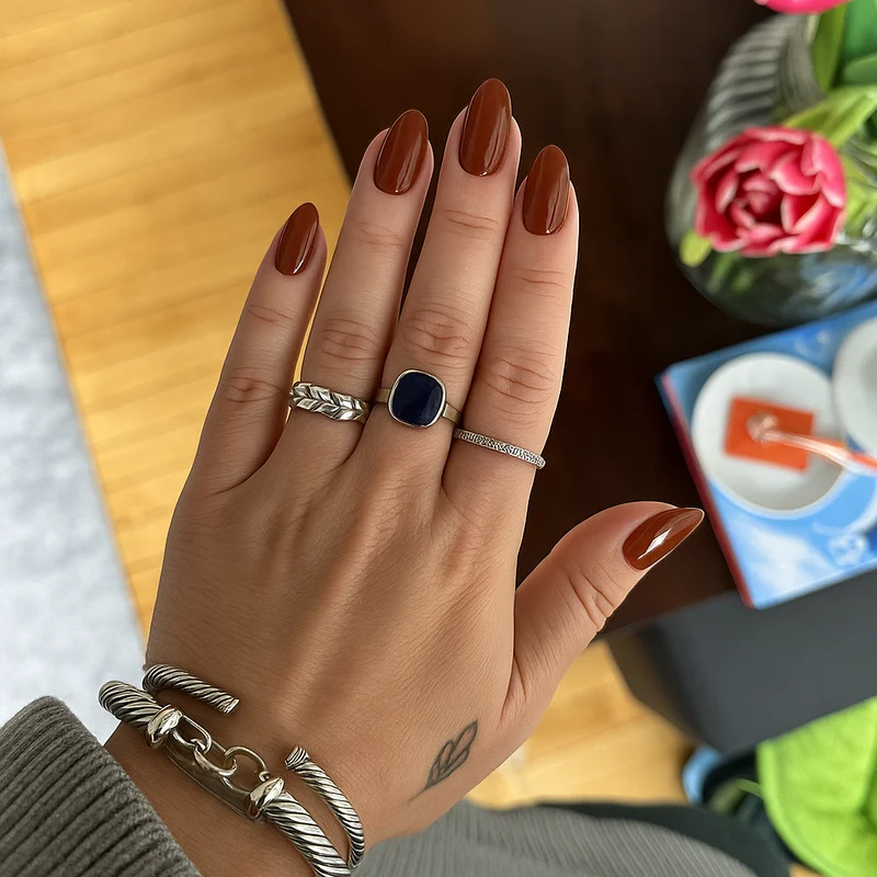 emmi Shellac UV-Lack Vintage Brown 15ml | L106