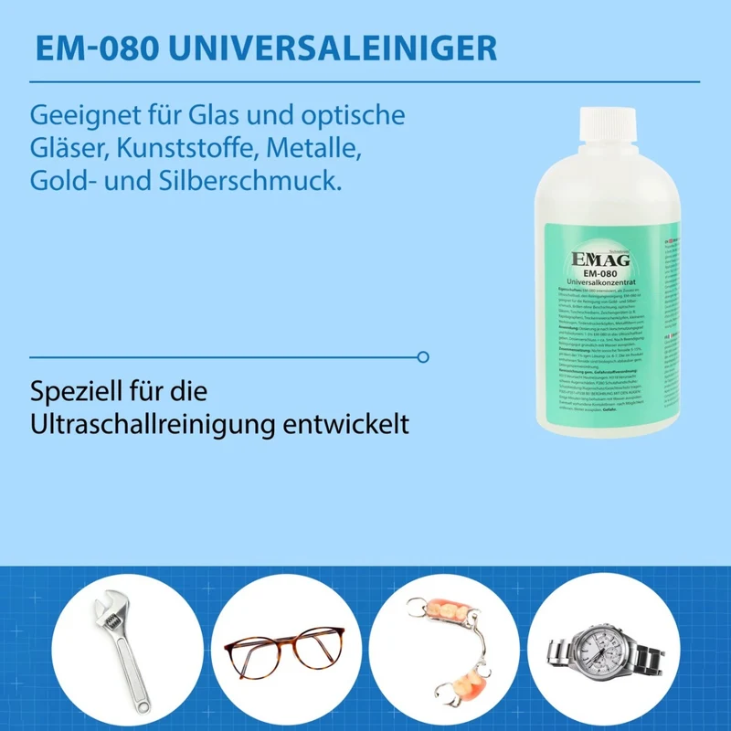 Universalreiniger für Ultraschallgeräte EM-080 500ml