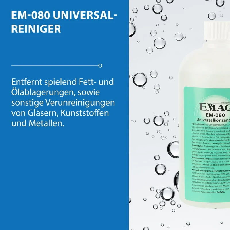 Universalreiniger für Ultraschallgeräte EM-080 500ml
