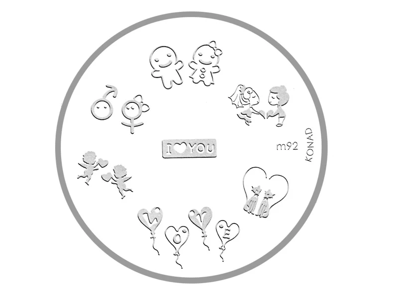 Konad-Schablone M92