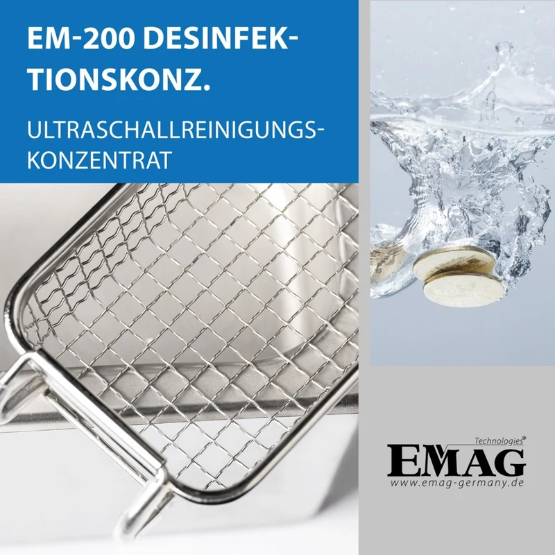 Desinfektionskonzentrat für Ultraschallgeräte EM-200 500ml