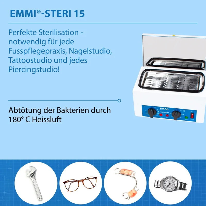Heißluftsteri Emmi-Steri 15