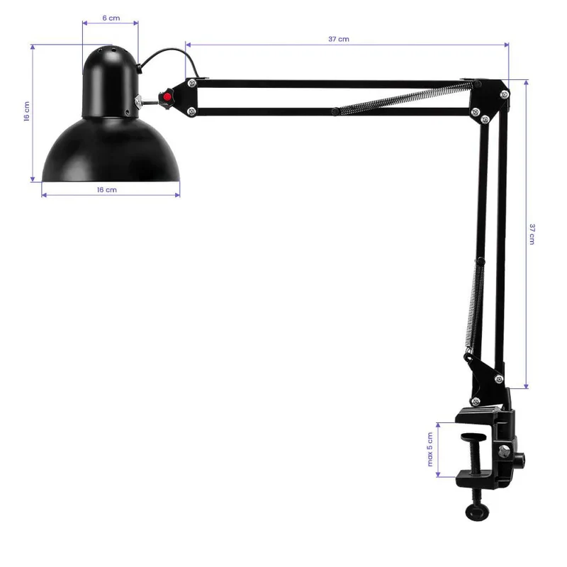 Schreibtischlampe Lampe PiX 314