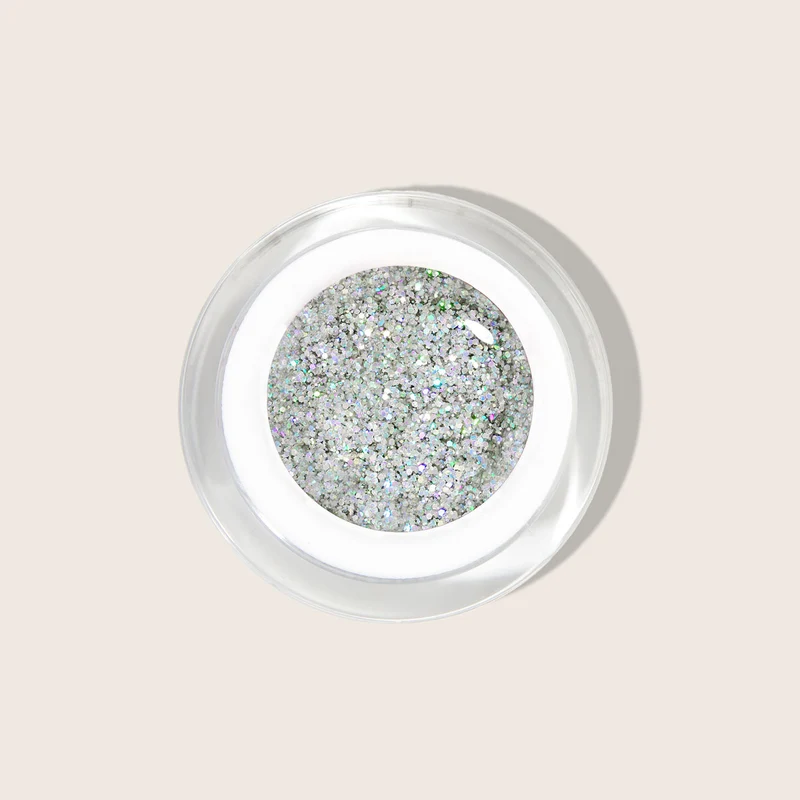 Glitter Farbgel Silver Rainbow 5ml | F270