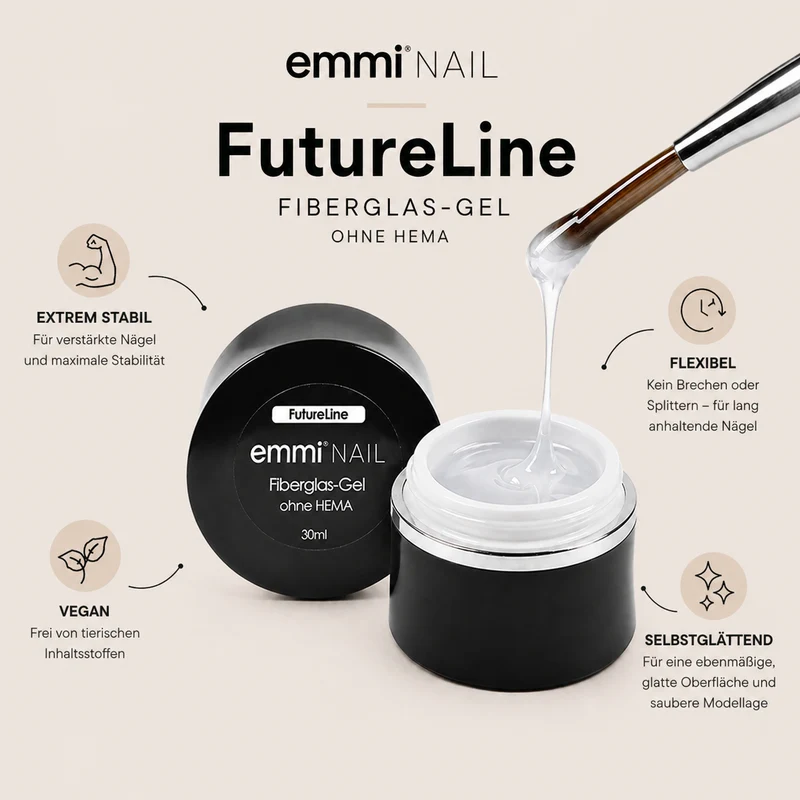 Futureline Fiberglas-Gel 30ml ohne HEMA