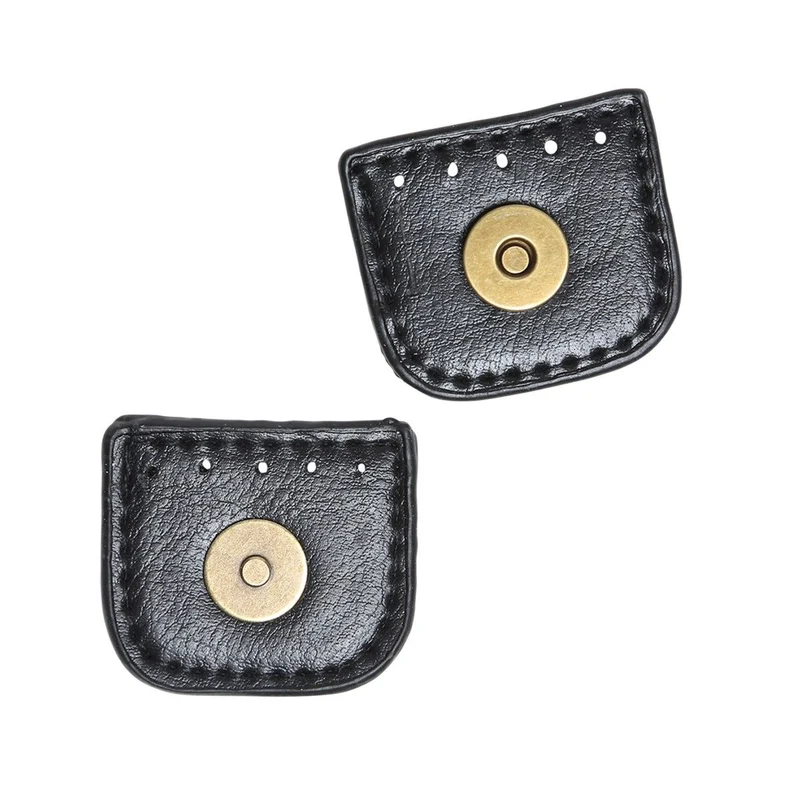 Magnetverschluss aus PU-Leder – 4 cm