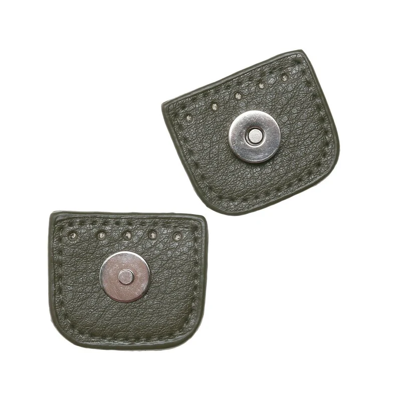 Magnetverschluss aus PU-Leder – 4 cm