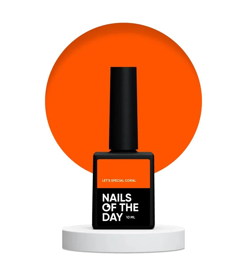 Coral - GEL POLISH 10ml NAILS OF THE DAY