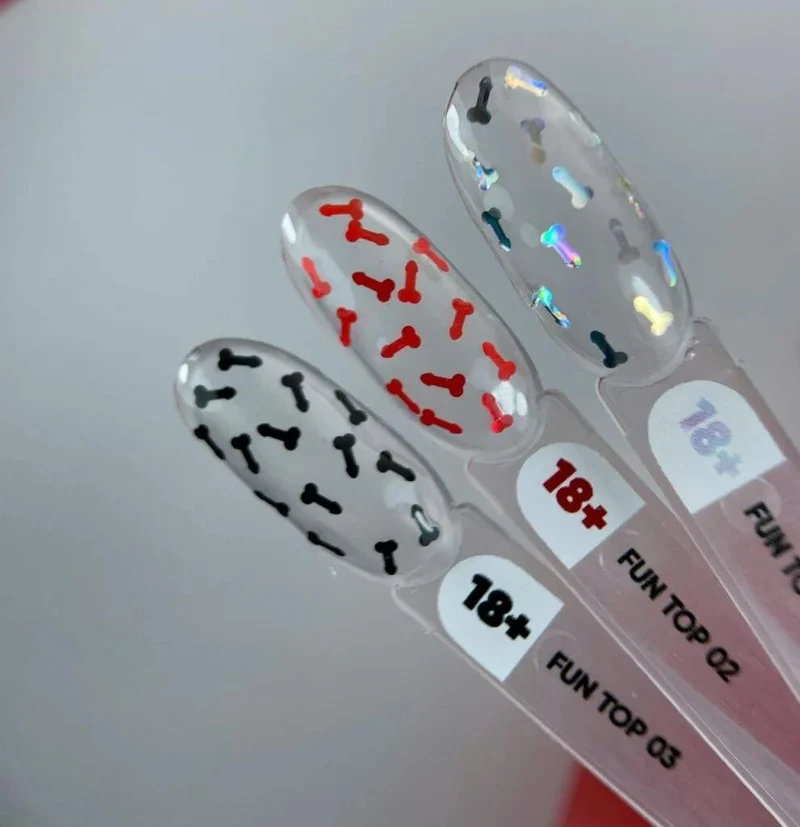 02 FUN TOP - Top Coat (No Wipe) 10ml NAILS OF THE DAY
