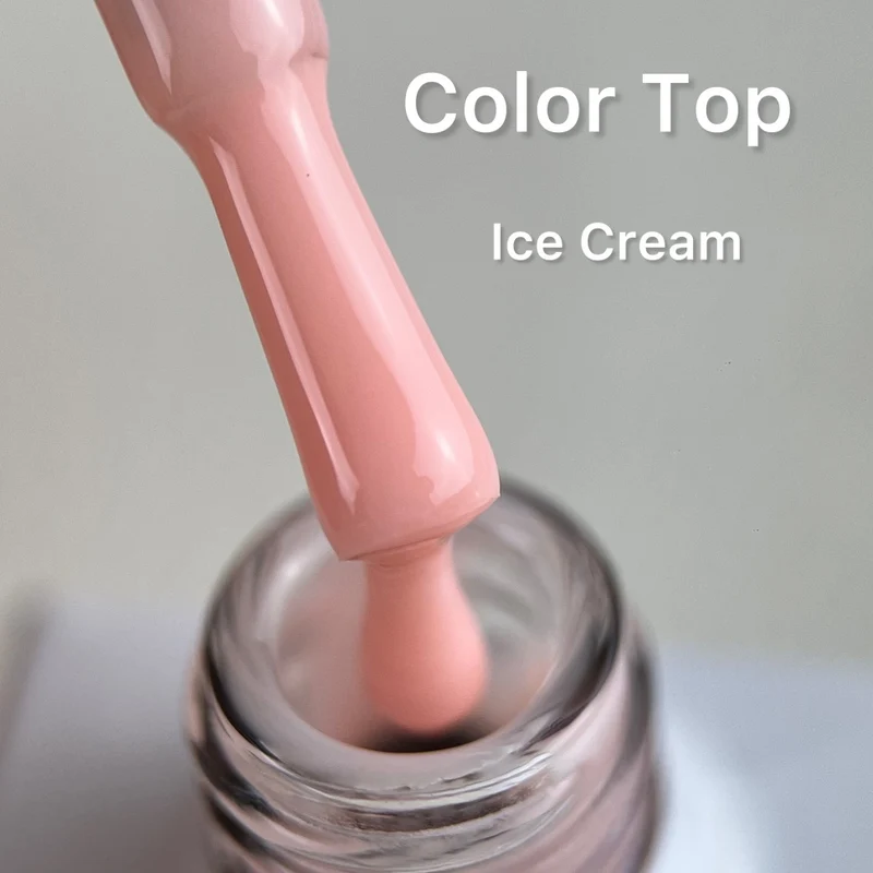Color Top Coat Ice Cream NO WIPE 12ml von Love My Nails (TPO-free)