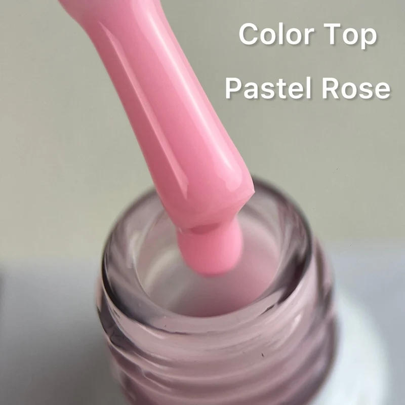 Color Top Coat Pastel Rose NO WIPE 12ml von Love My Nails (TPO-free)