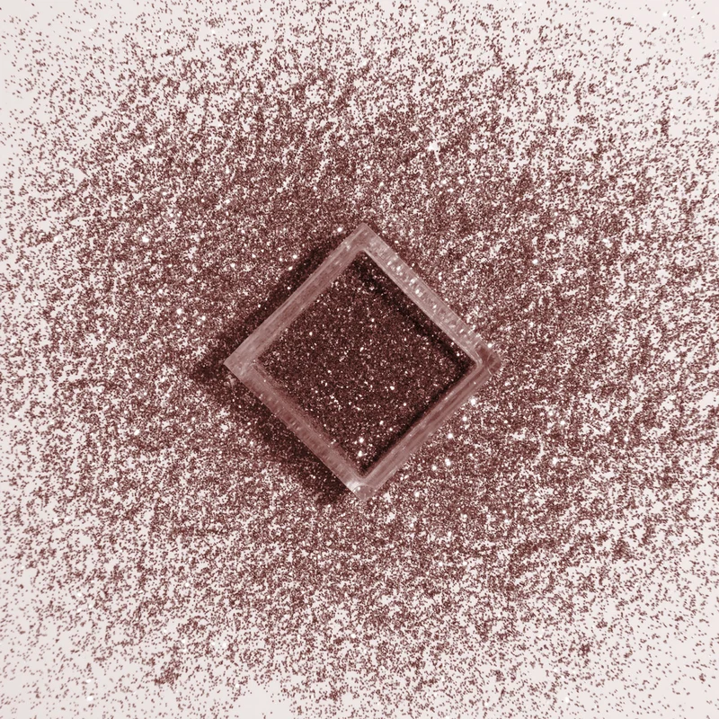 Glitterpuder braun