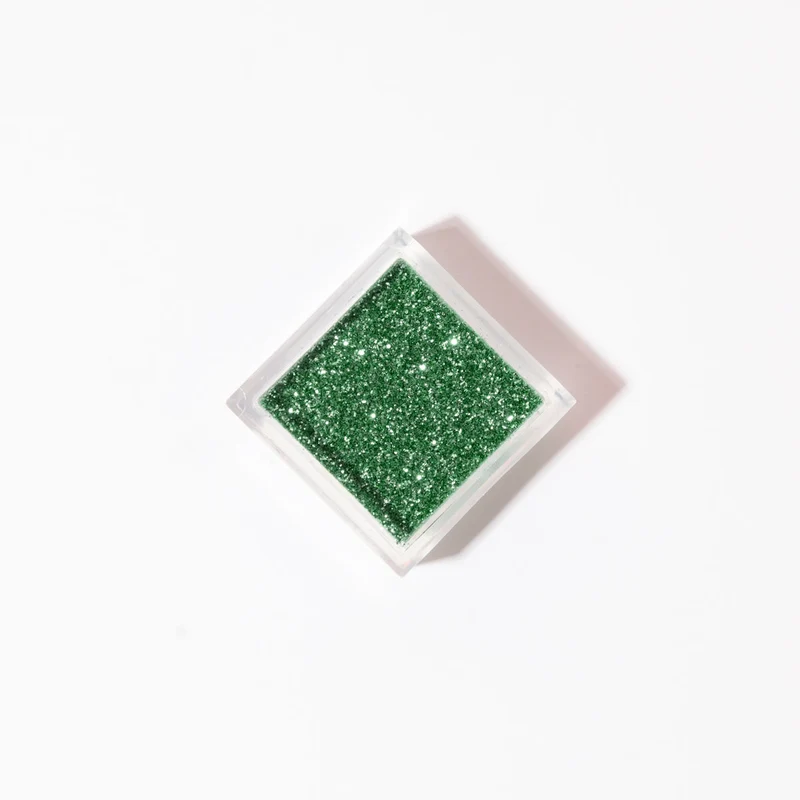 Glitterpuder grün