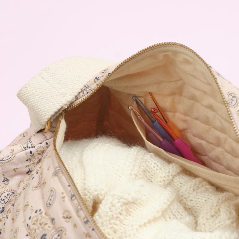 Gequiltete Projekttasche – Duffle