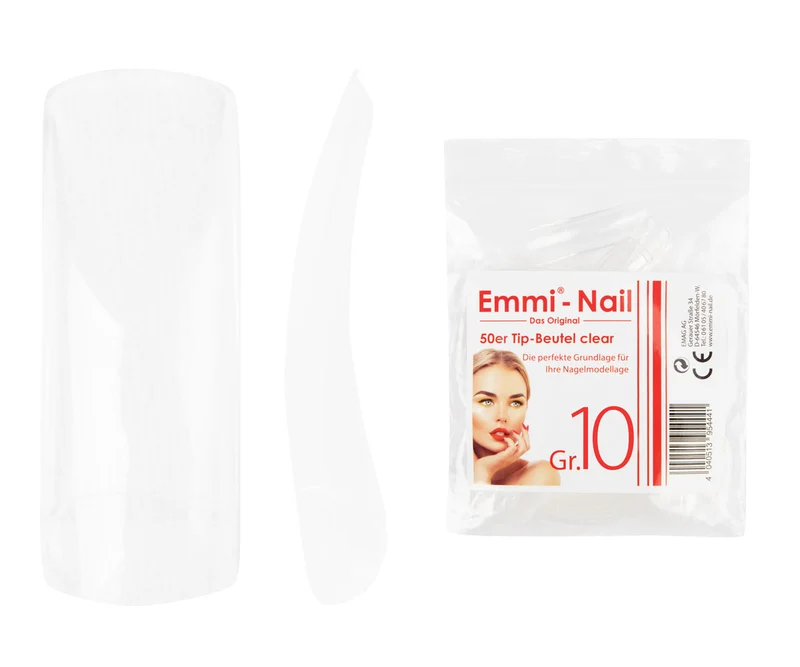 Tip-Beutel Clear 50St., Gr. 10