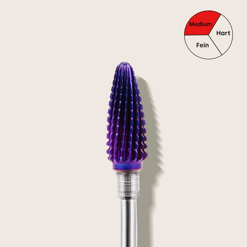 Nagelfräser Hartmetall-Bit Tropfen medium